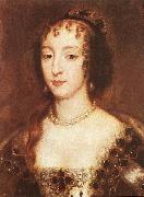 LELY, Sir Peter Henrietta Maria of France, Queen of England sf oil painting